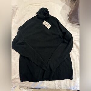 Brand new soft black turtleneck
